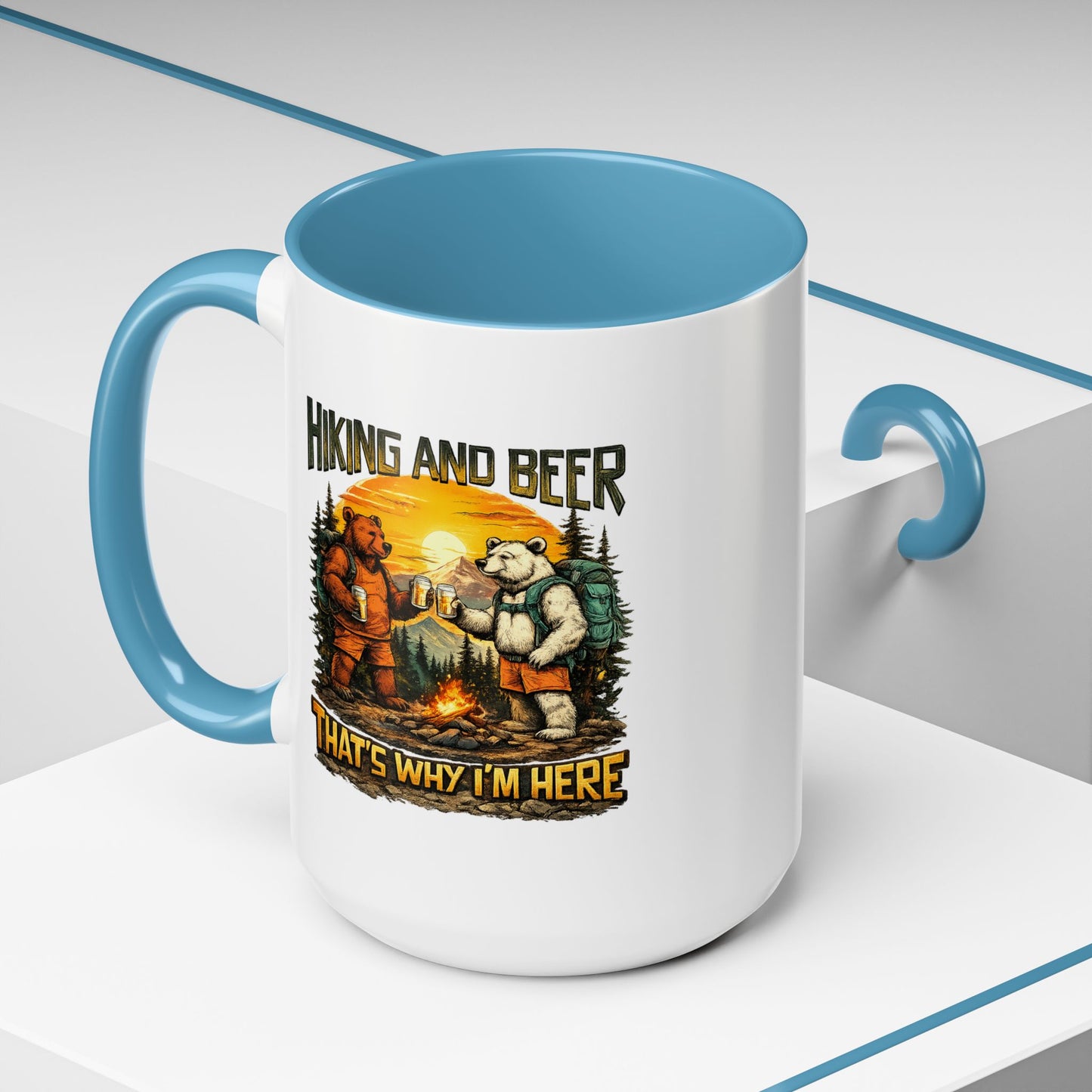 Humor Mug - Hiking and Beer
