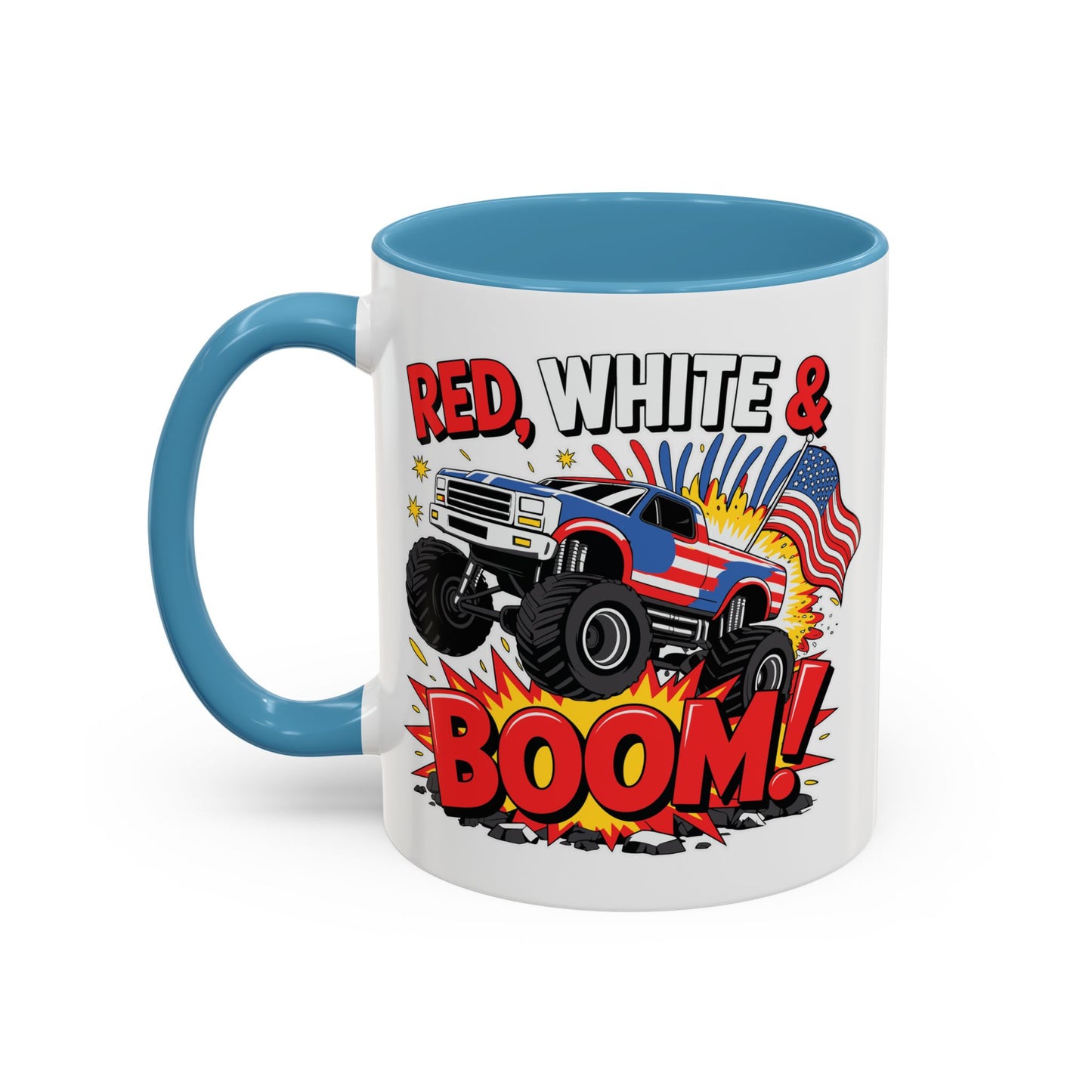 4th of July Mug - Red White & Boom!