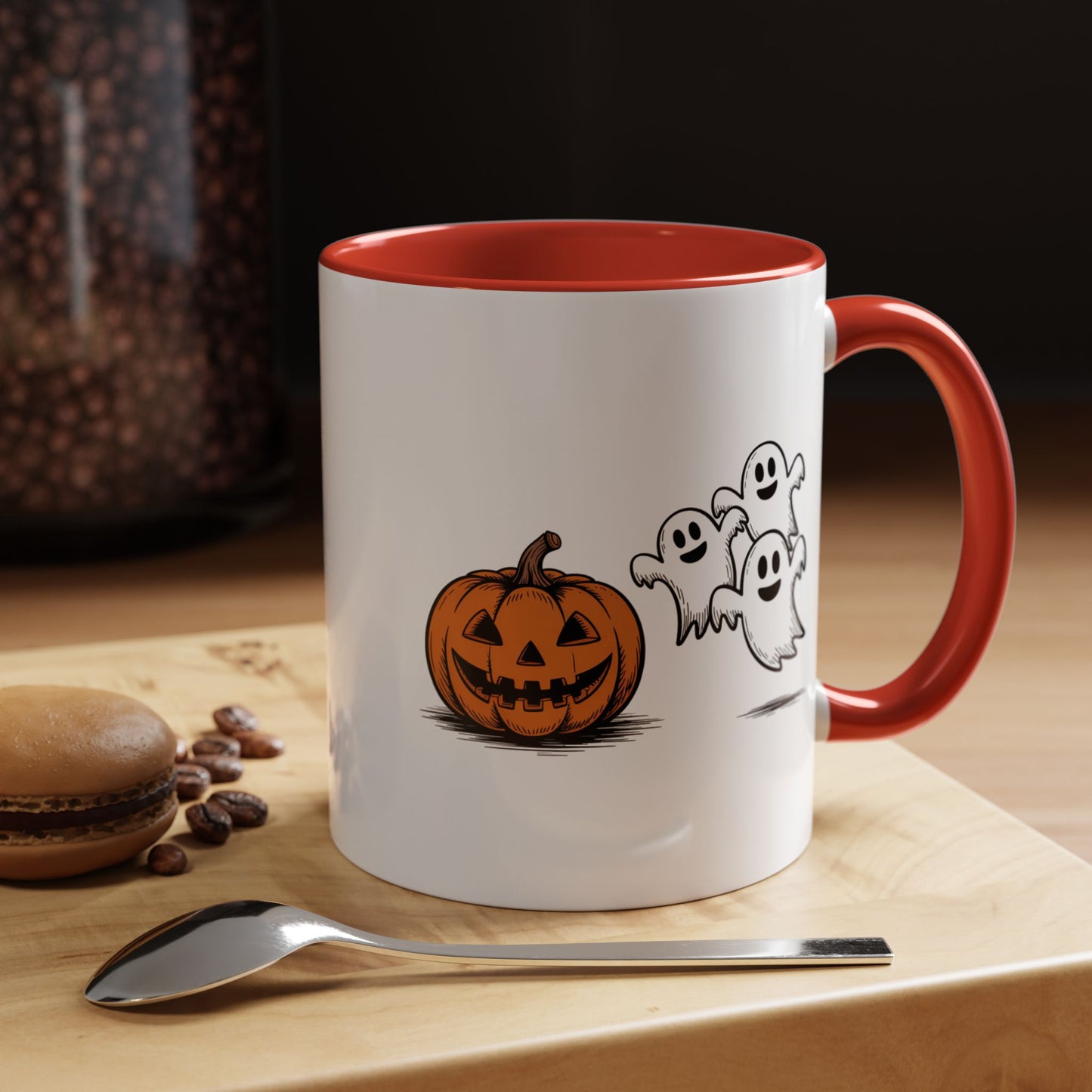 Halloween Mug - Pumpkin & Ghosts