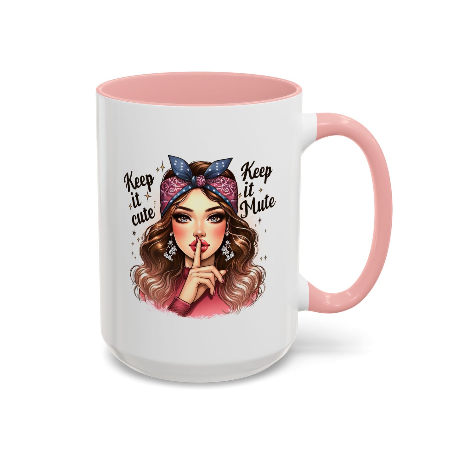 Humor Mug - Keep It Cute Keep It Mute