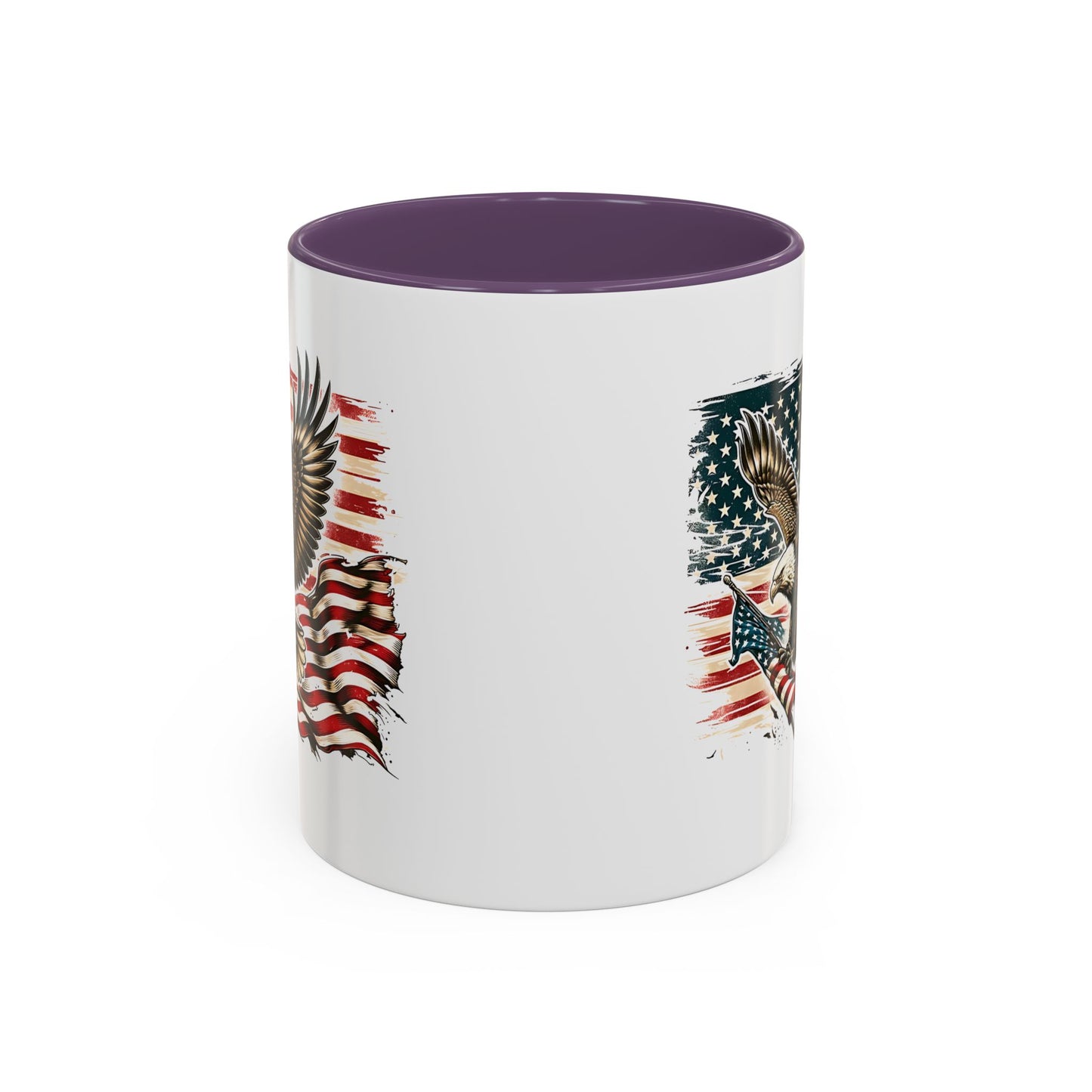 4th of July Mug - American Bald Eagle Flag 9