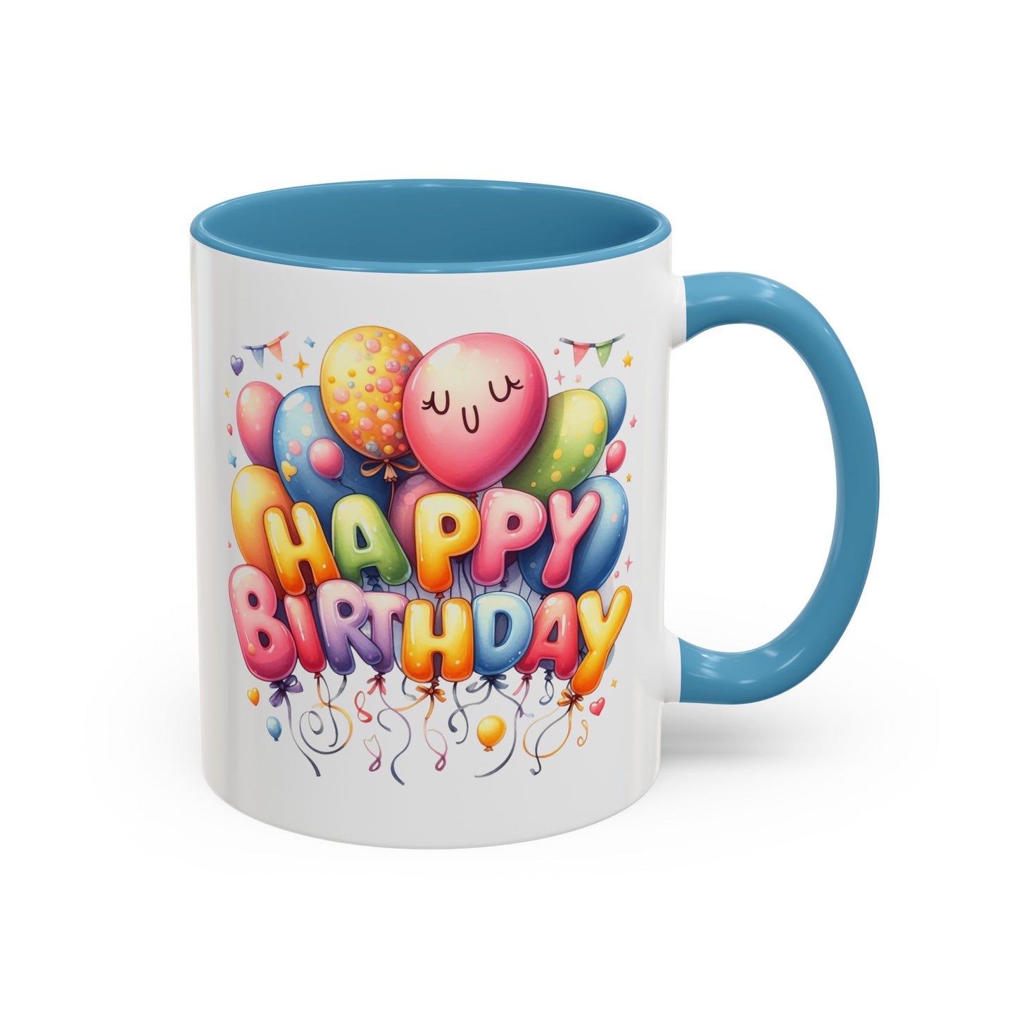 Birthday Mug - Happy Birthday Cute Balloon