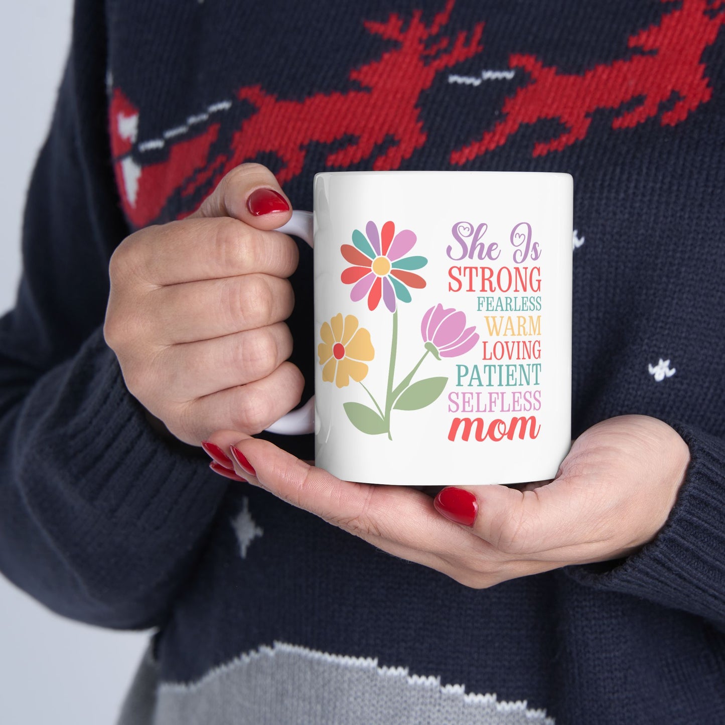 Motivation Mug - She Is Strong