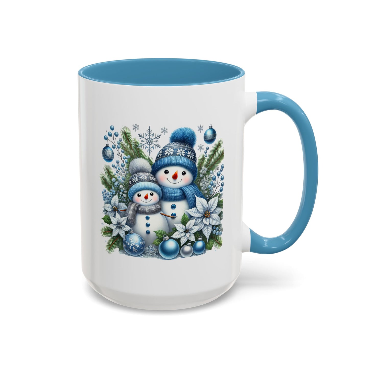 Christmas Mug - Blue Snowman Child