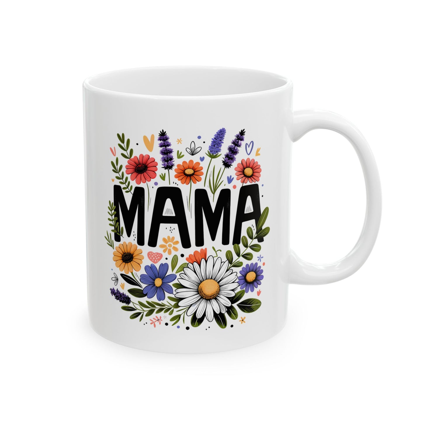 Mother's Day Mug - MAMA Floral