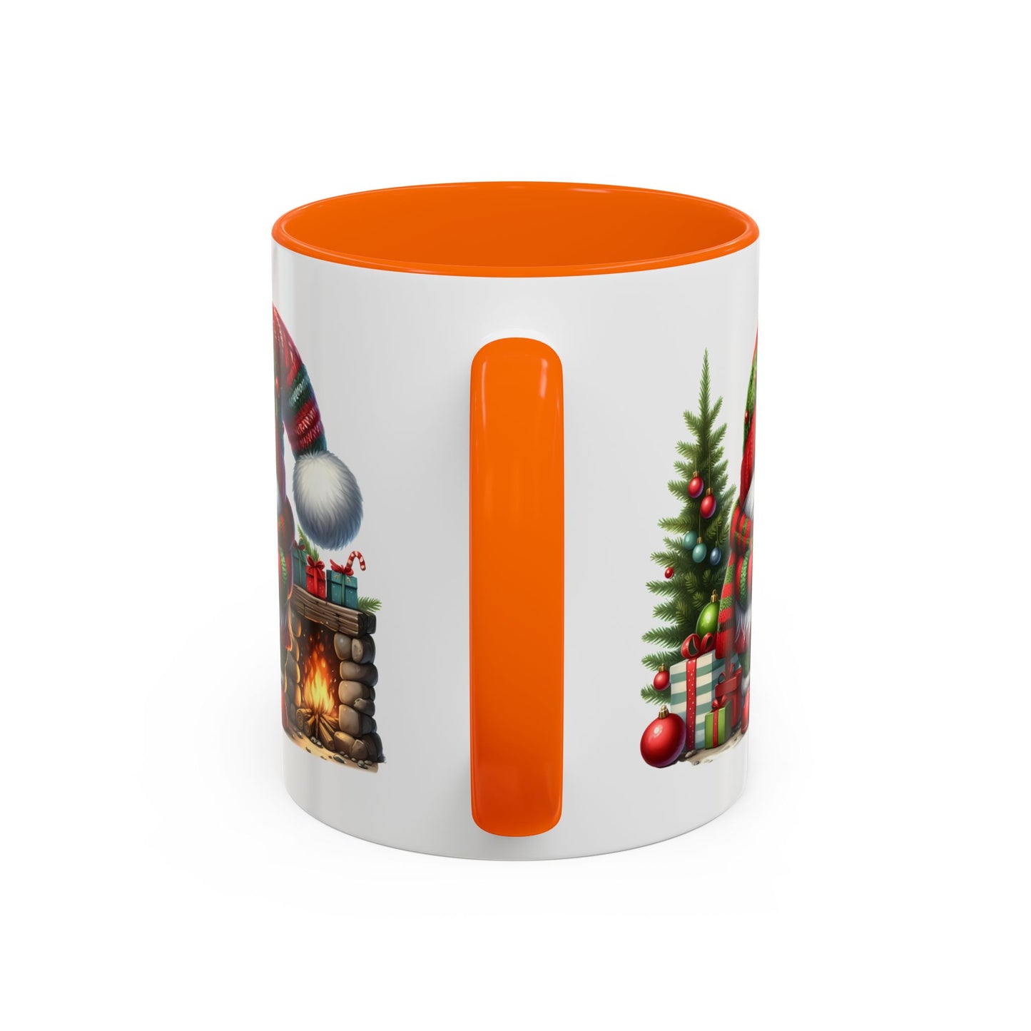 Christmas Mug - Gnome Fireplace