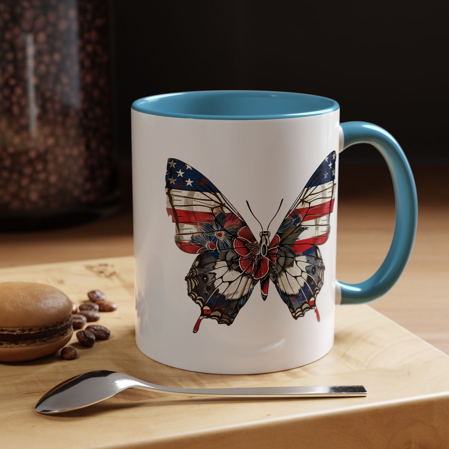 4th of July - Butterfly Flag 2