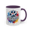 Animal Mug - Best Dog Dad Ever Paw