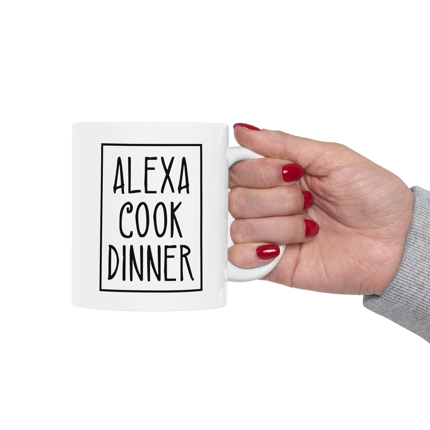 Humor Mug - Alexa Cook Dinner