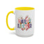 Easter Mug - Happy Easter Latch Yarn