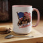 4th of July Mug - Bigfoot USA Flag