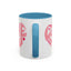 Valentine's Day Mug - Love You Heart Lettering