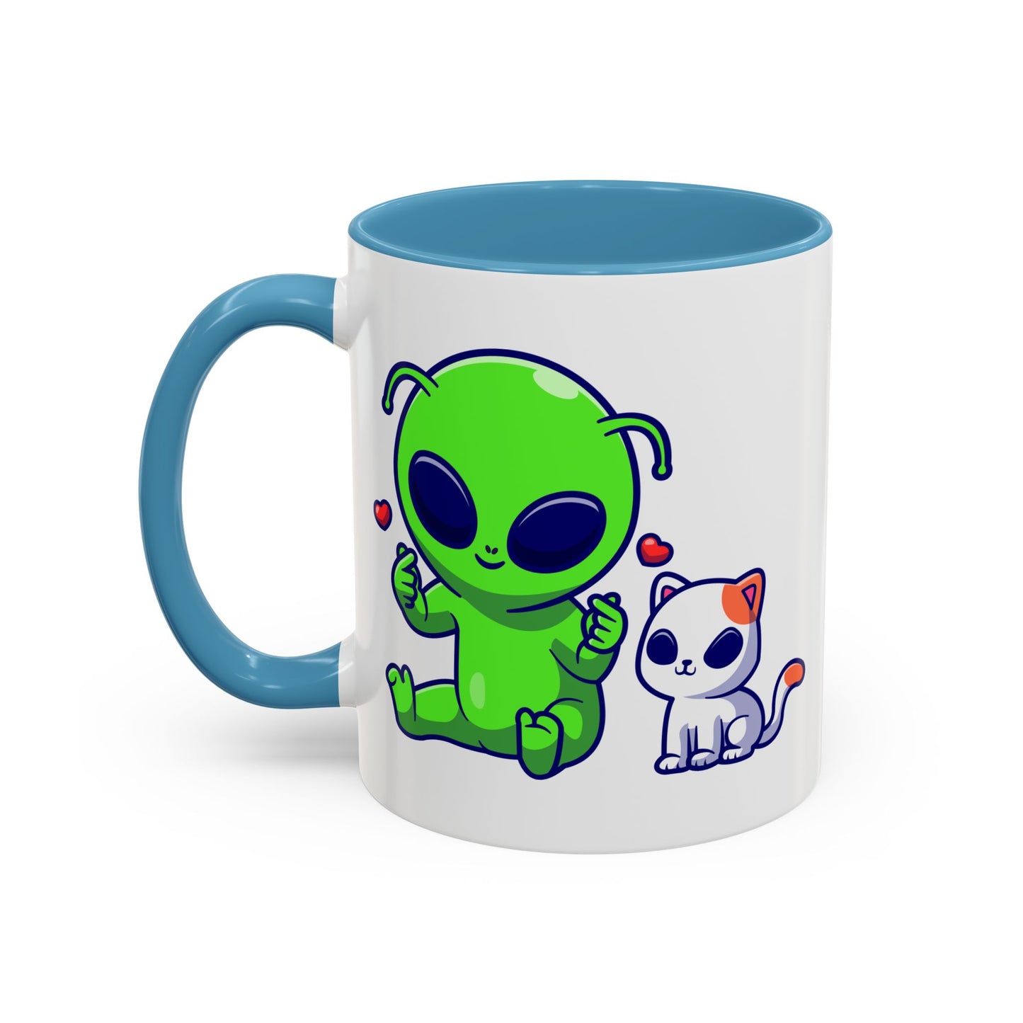 Alien Mug - Cute Alien Cat