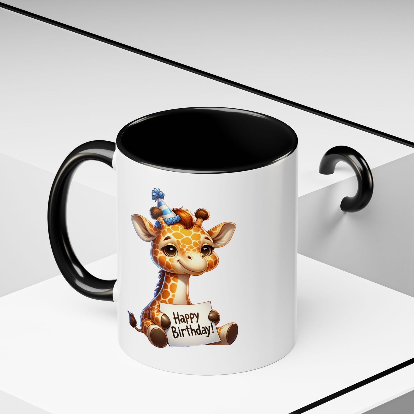 Birthday Mug - Giraffe Clipart