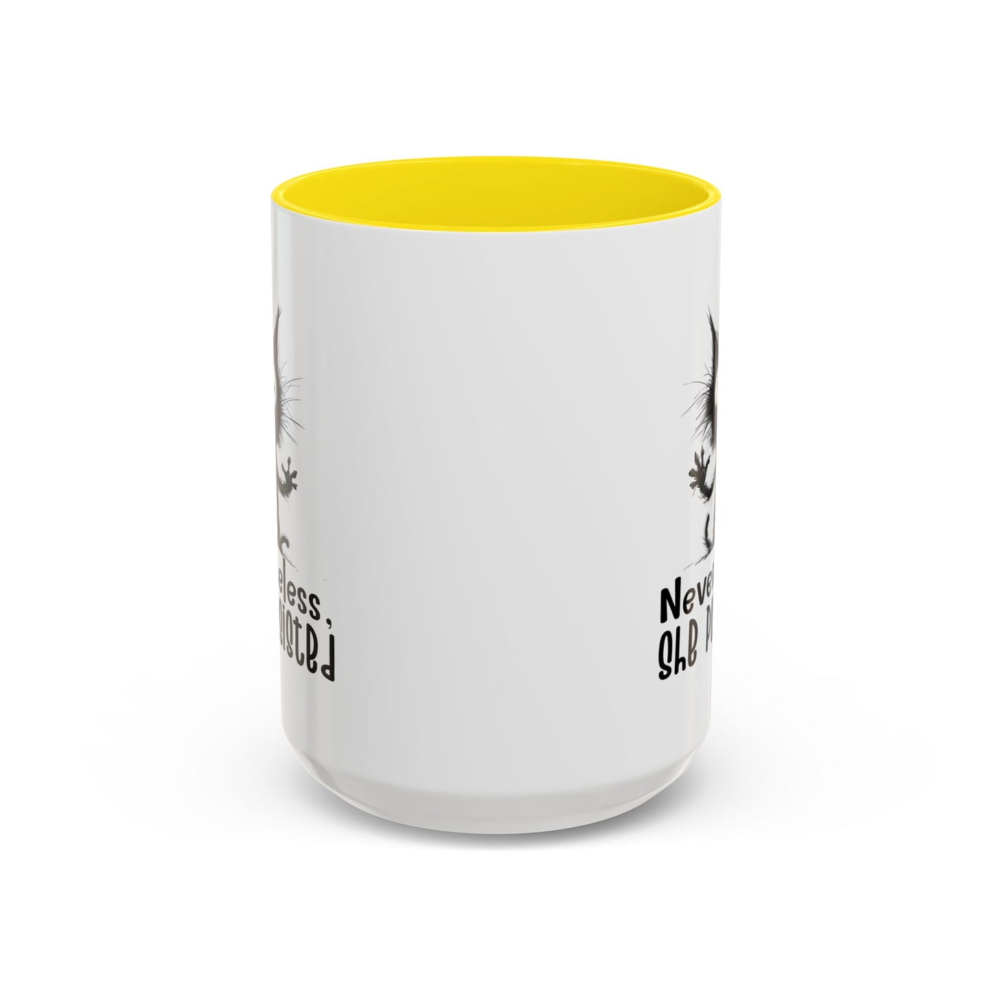 Animal Mug - Nevertheless, She Purrsisted