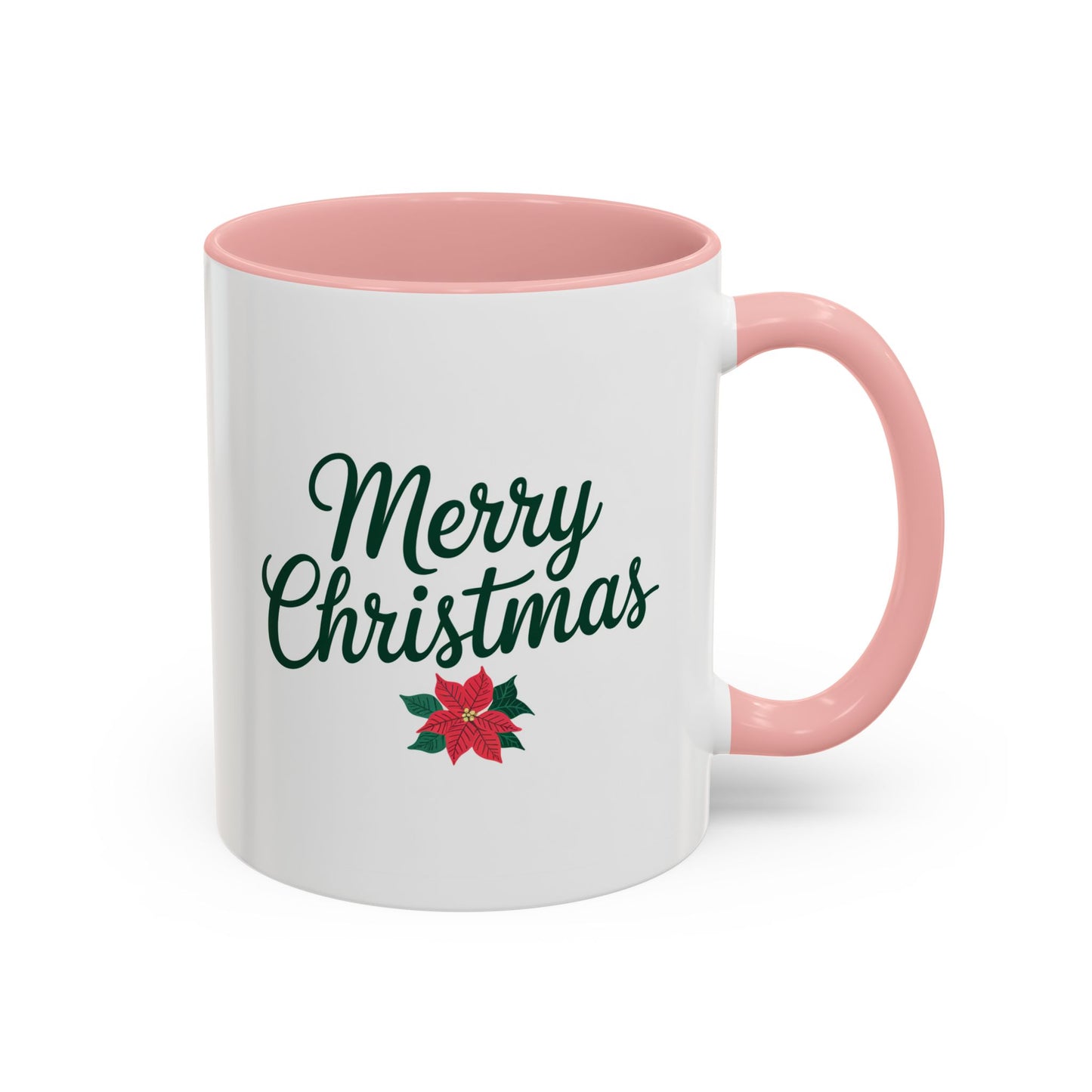 Christmas Mug - Merry Christmas Green Text