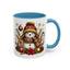 Christmas Mug - Gold Snowman