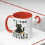 Animal Mug - It's Too Peopley Outside