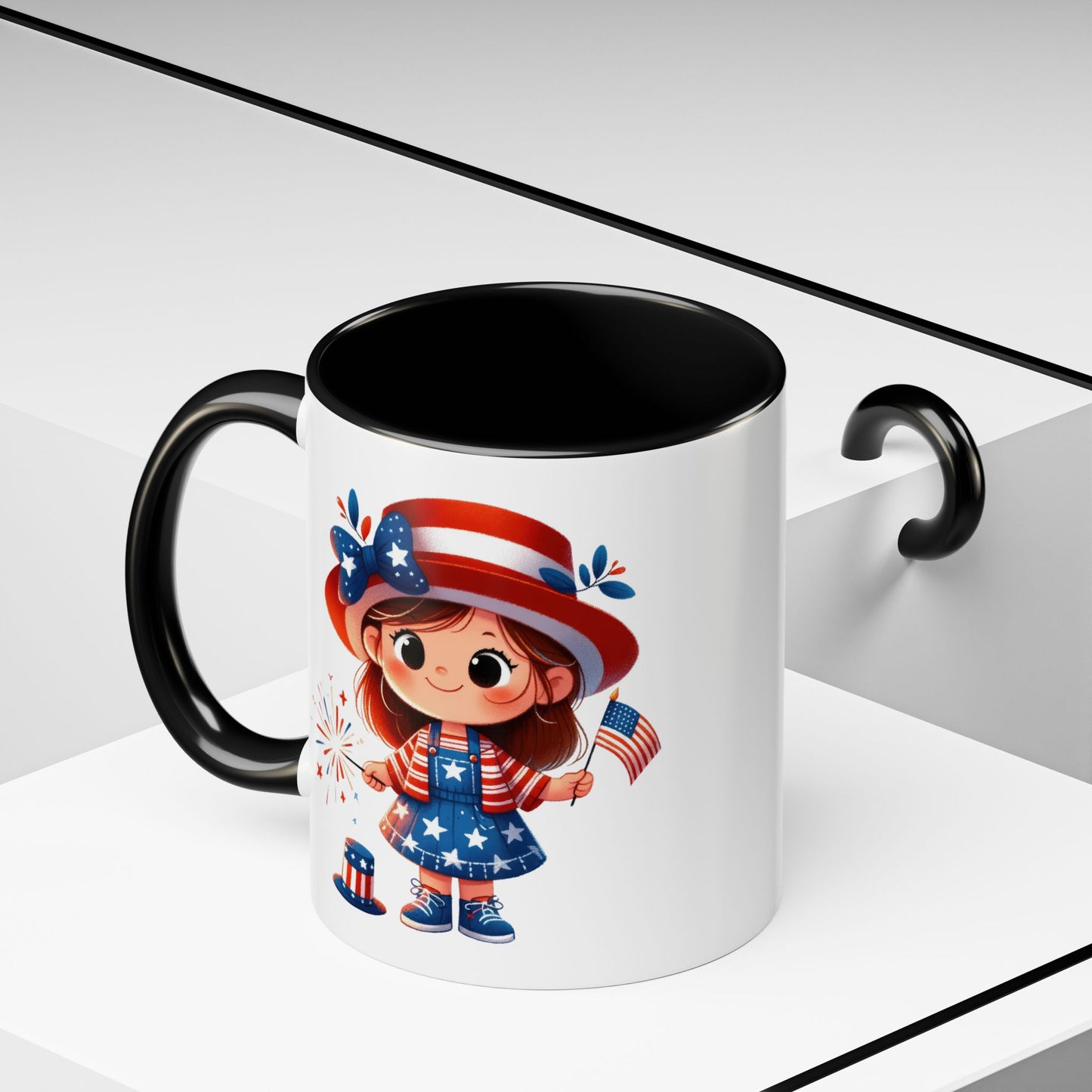 4th of July - American Girl Flag