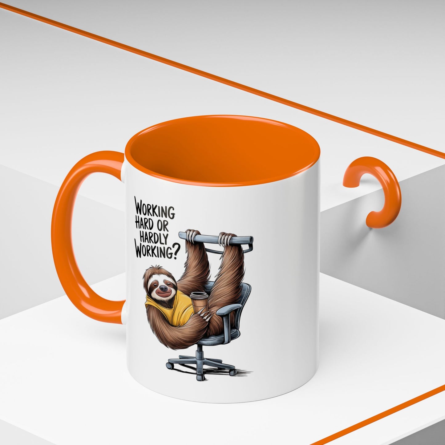 Office Mug - Work Hard or Hardly Working