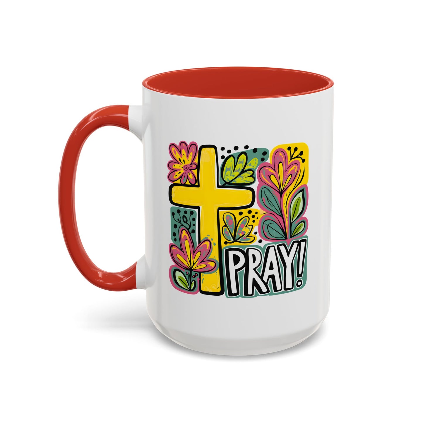 Religious Mug - Pray Cross