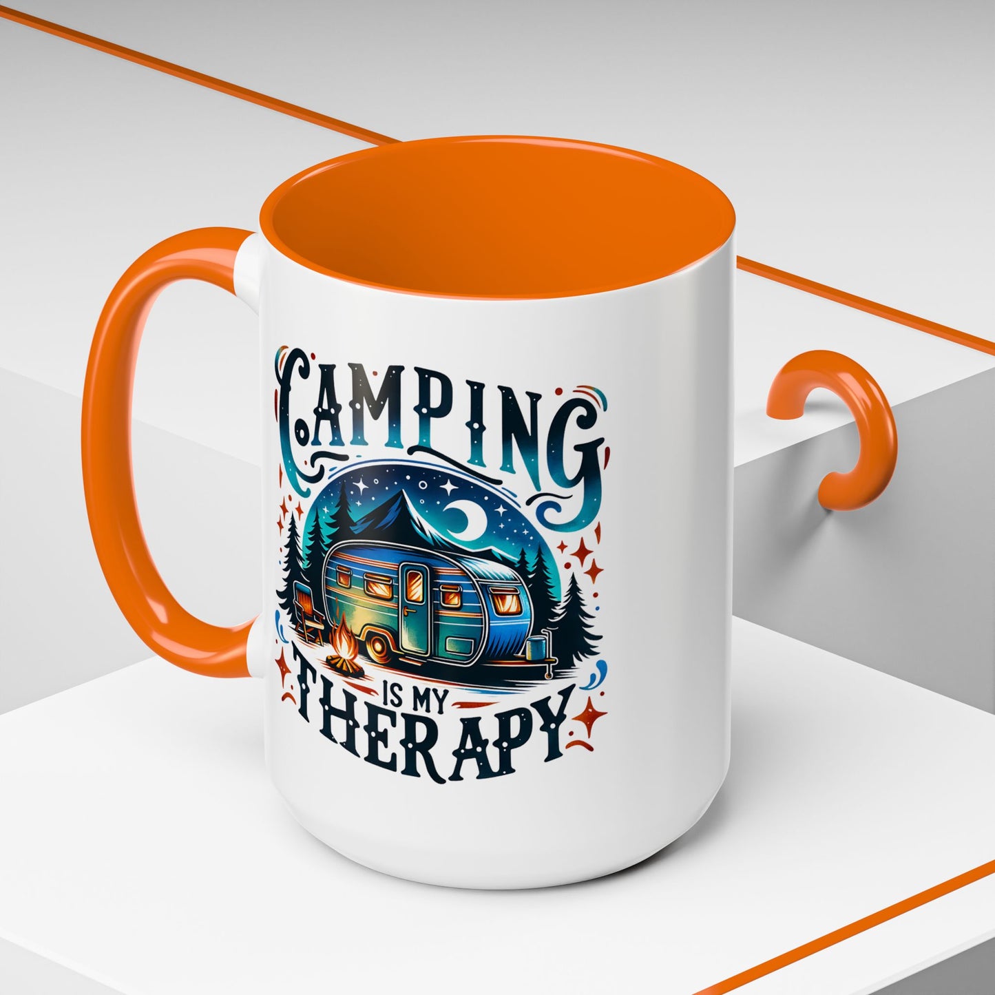 Adventure Mug - Camping Is My Therapy