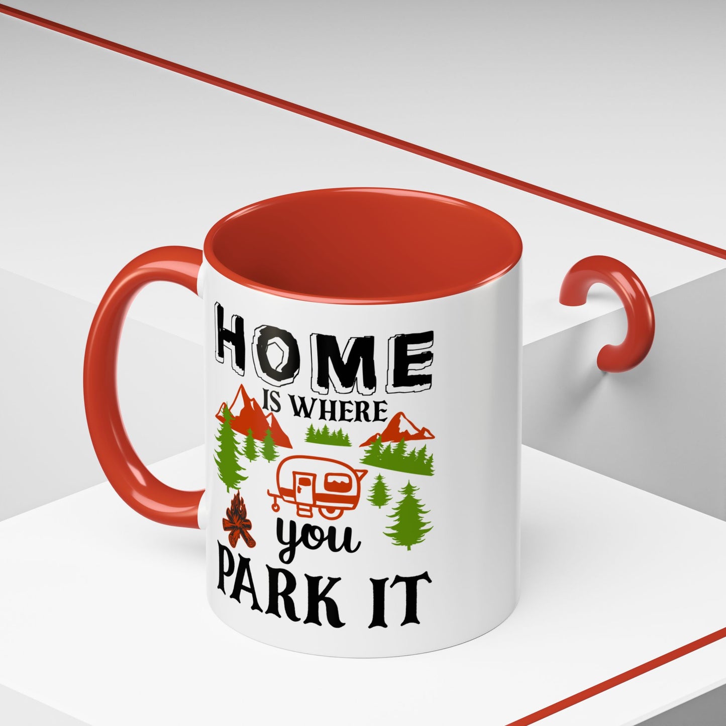 Adventure Mug - Home Is Where You Park It