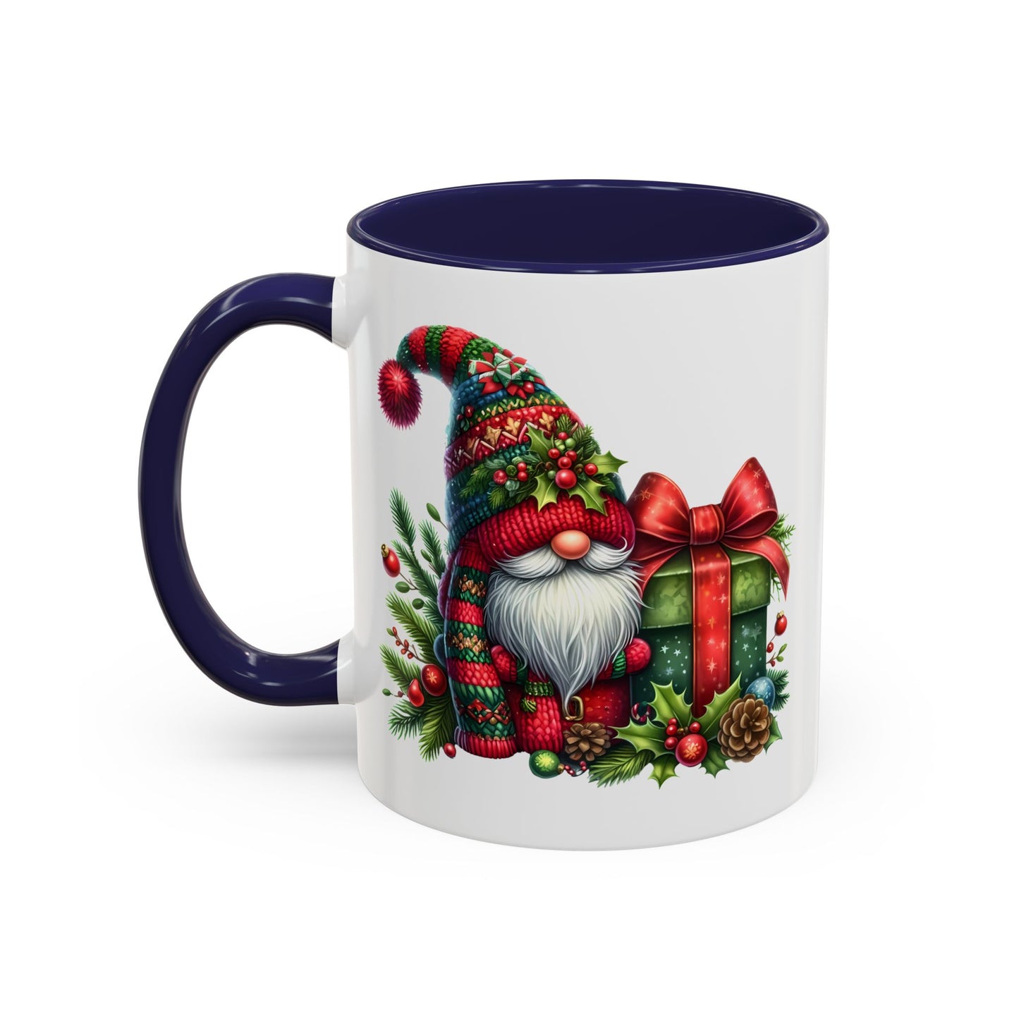 Christmas Mug - Gnome and Present