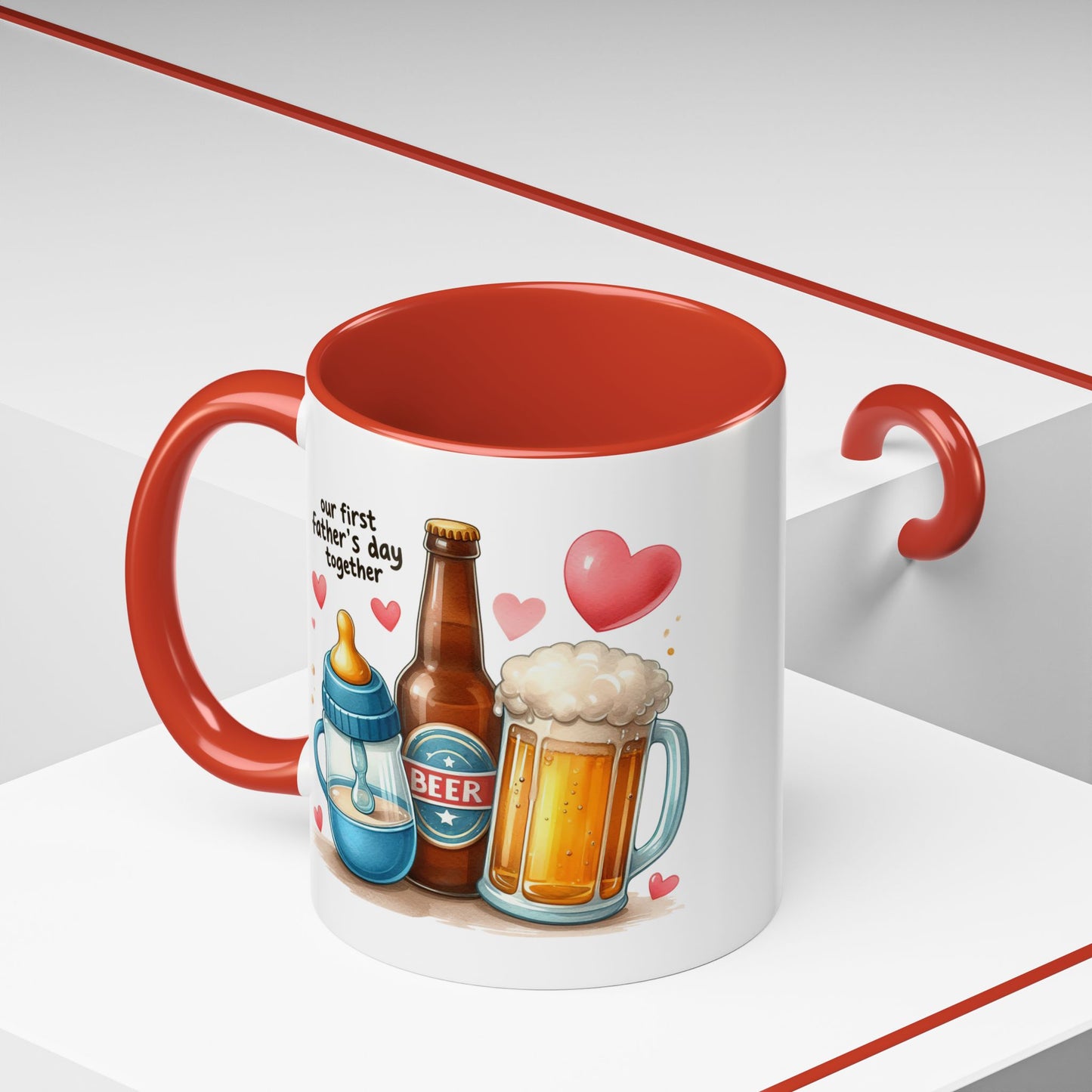 Father's Day Mug - Our First Father's Day