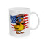 4th of July Mug - Patriotic Duck with Mullet