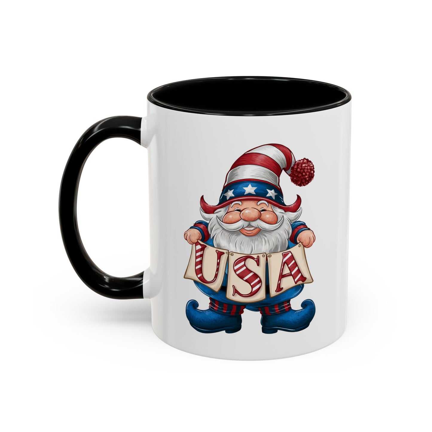 4th of July Mug - American Gnome 24