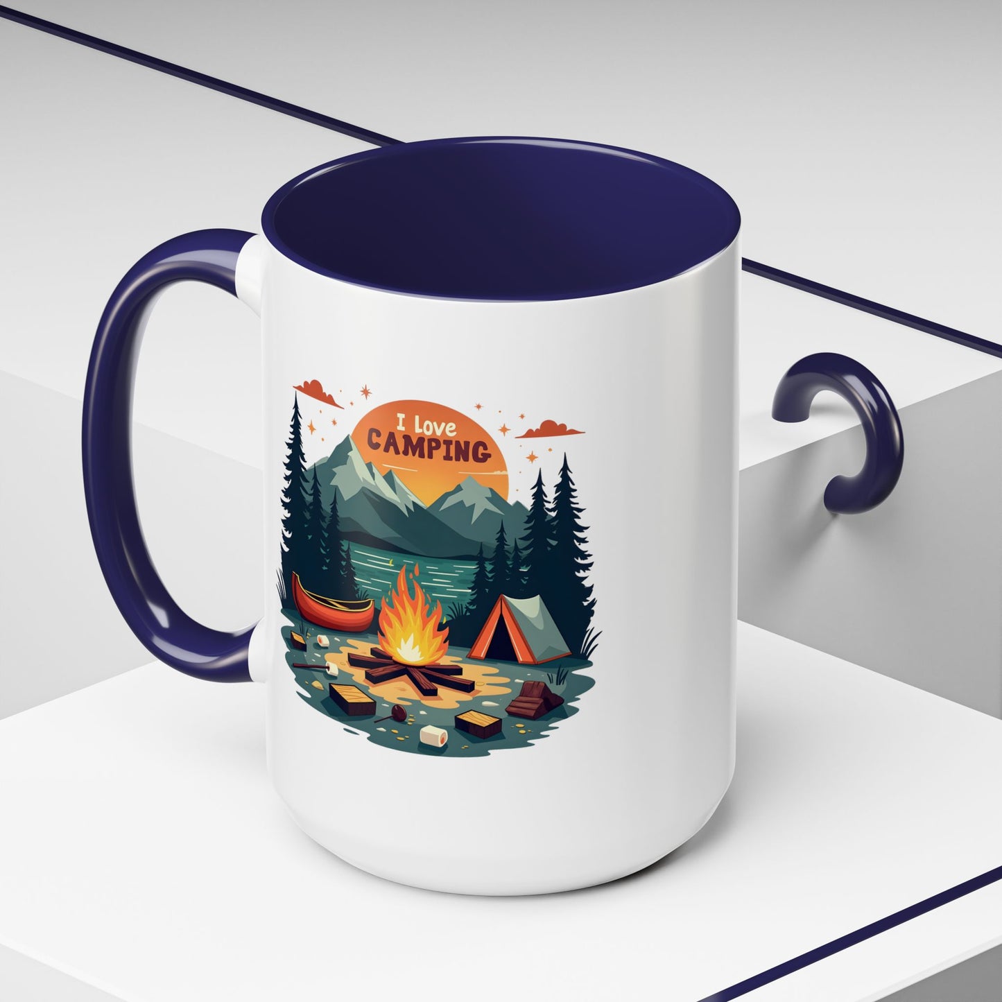 Adventure Mug - I Love Camping