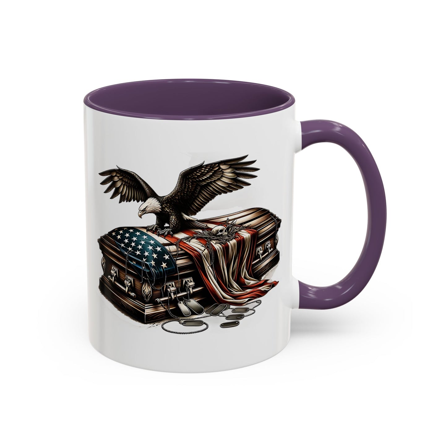 4th of July Mug - American Bald Eagle Fallen Soldier