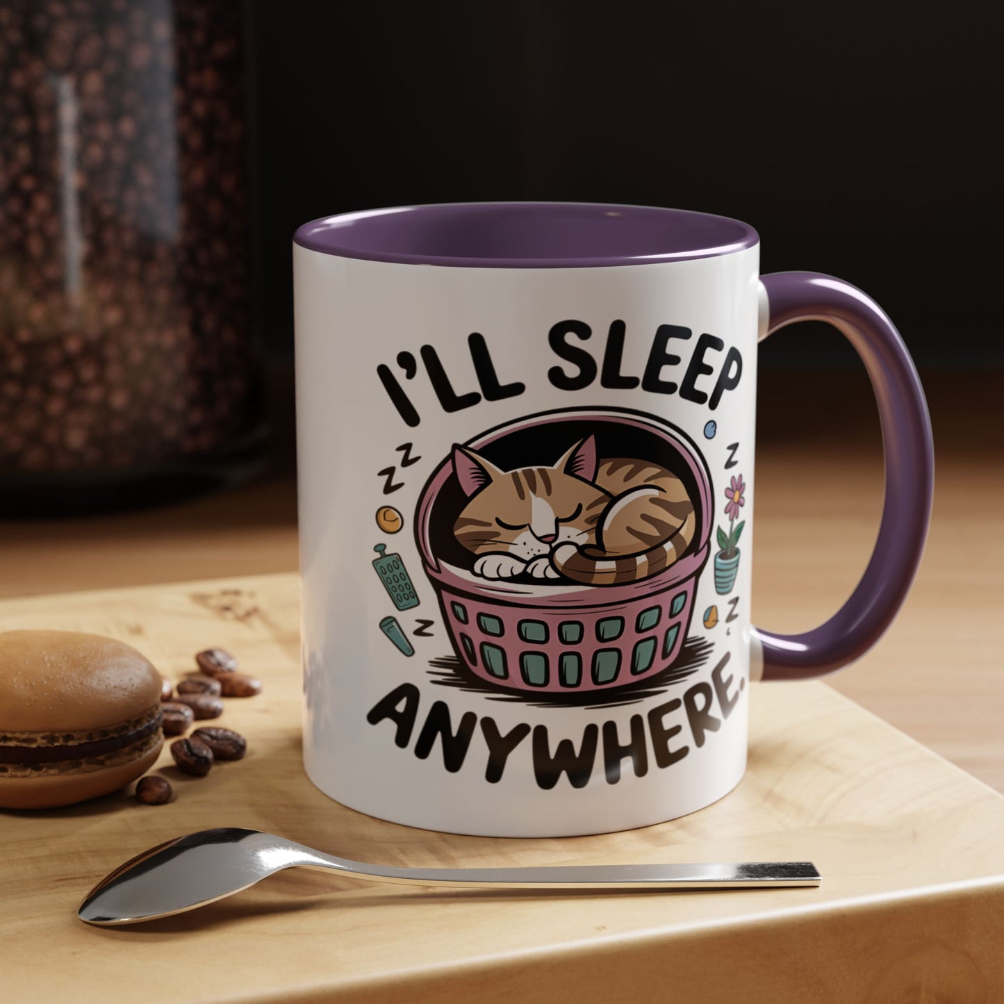 Animal Mug - I'll Sleep Anywhere