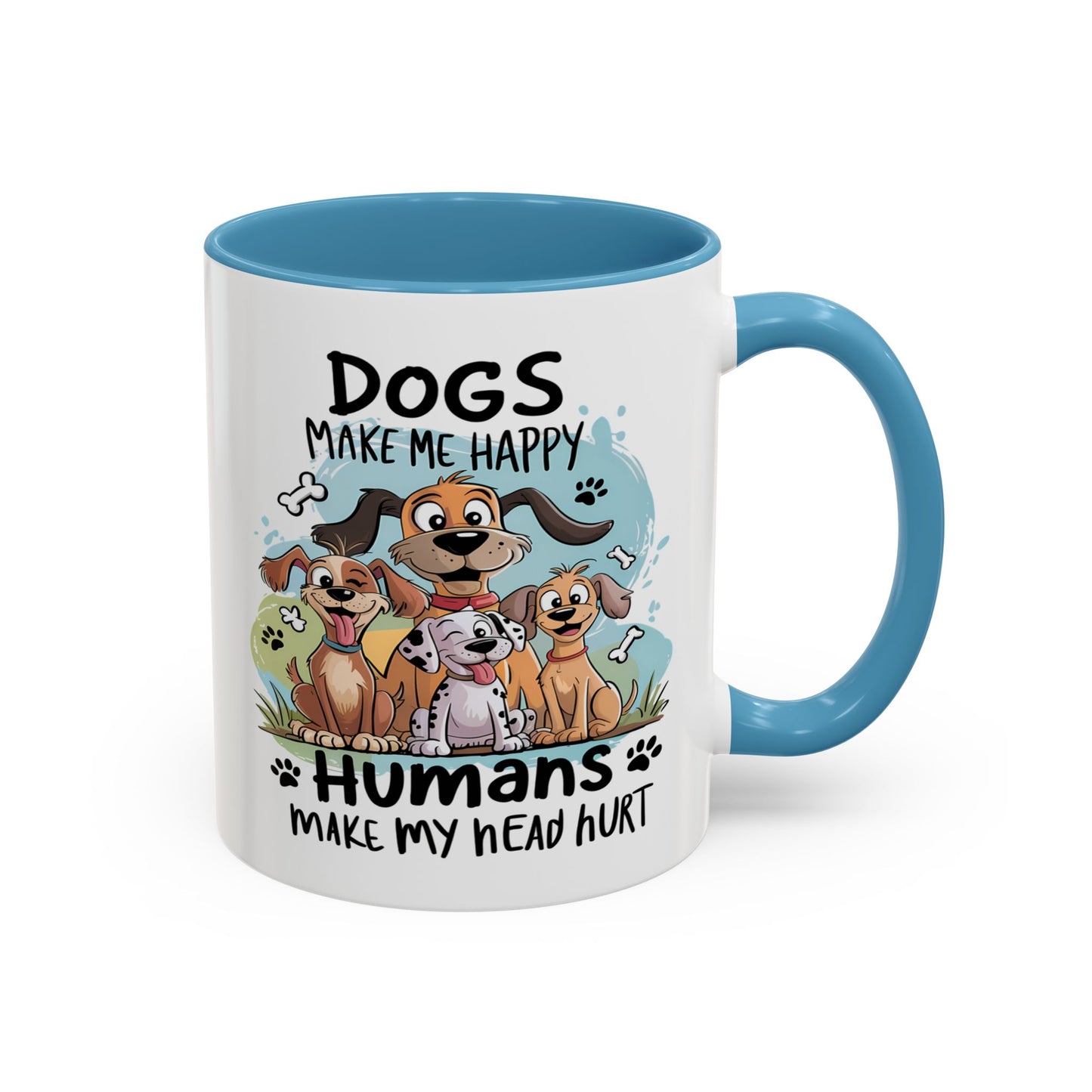 Animal Mug - Dogs Make Me Happy