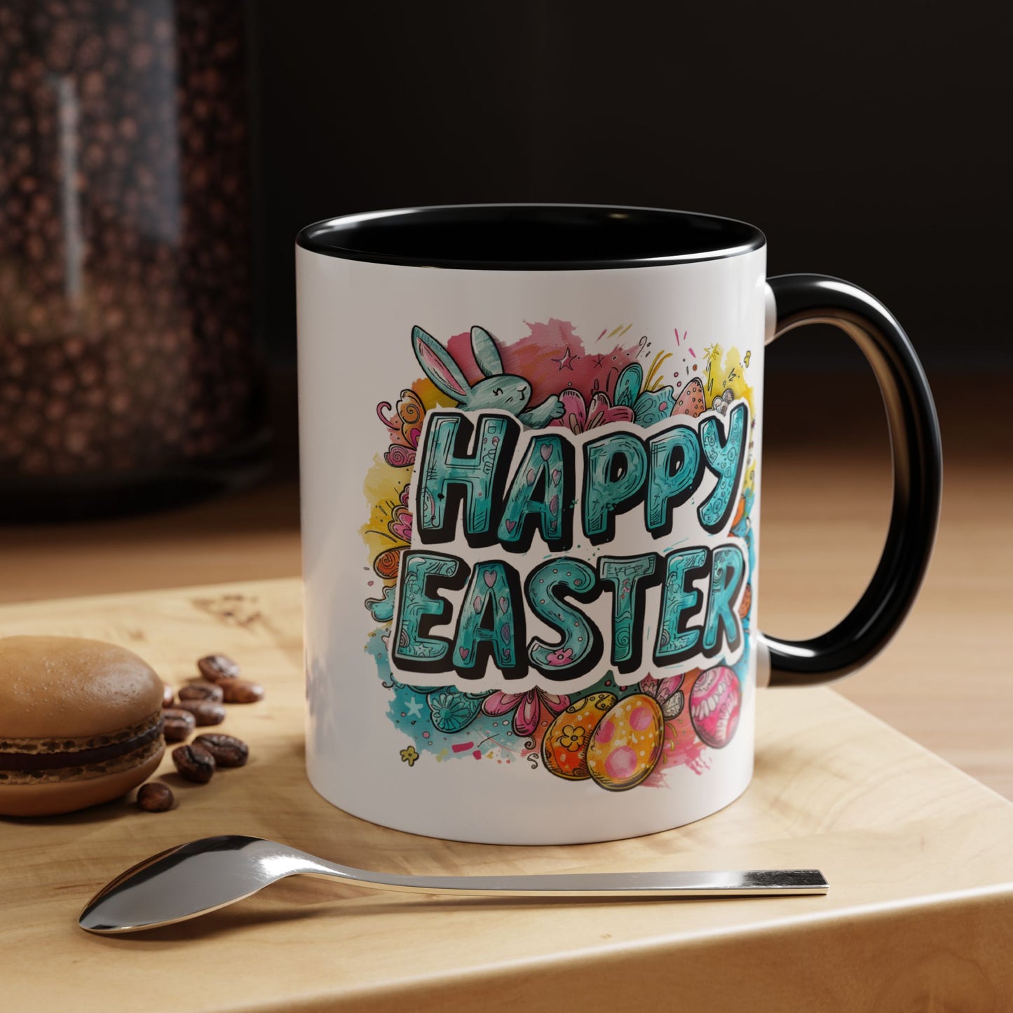 Easter Mug - Happy Easter Blue