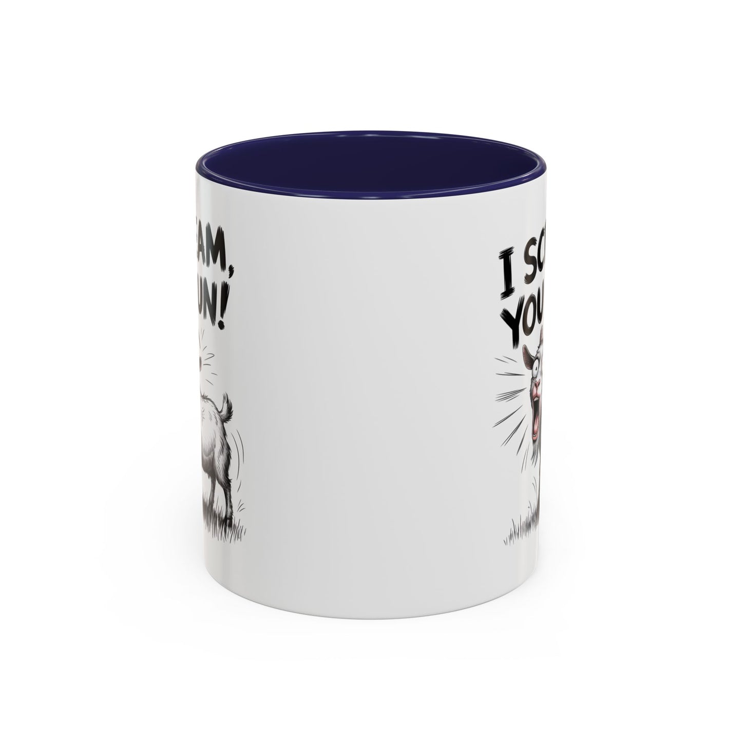 Humor Mug - I Scream, You Run