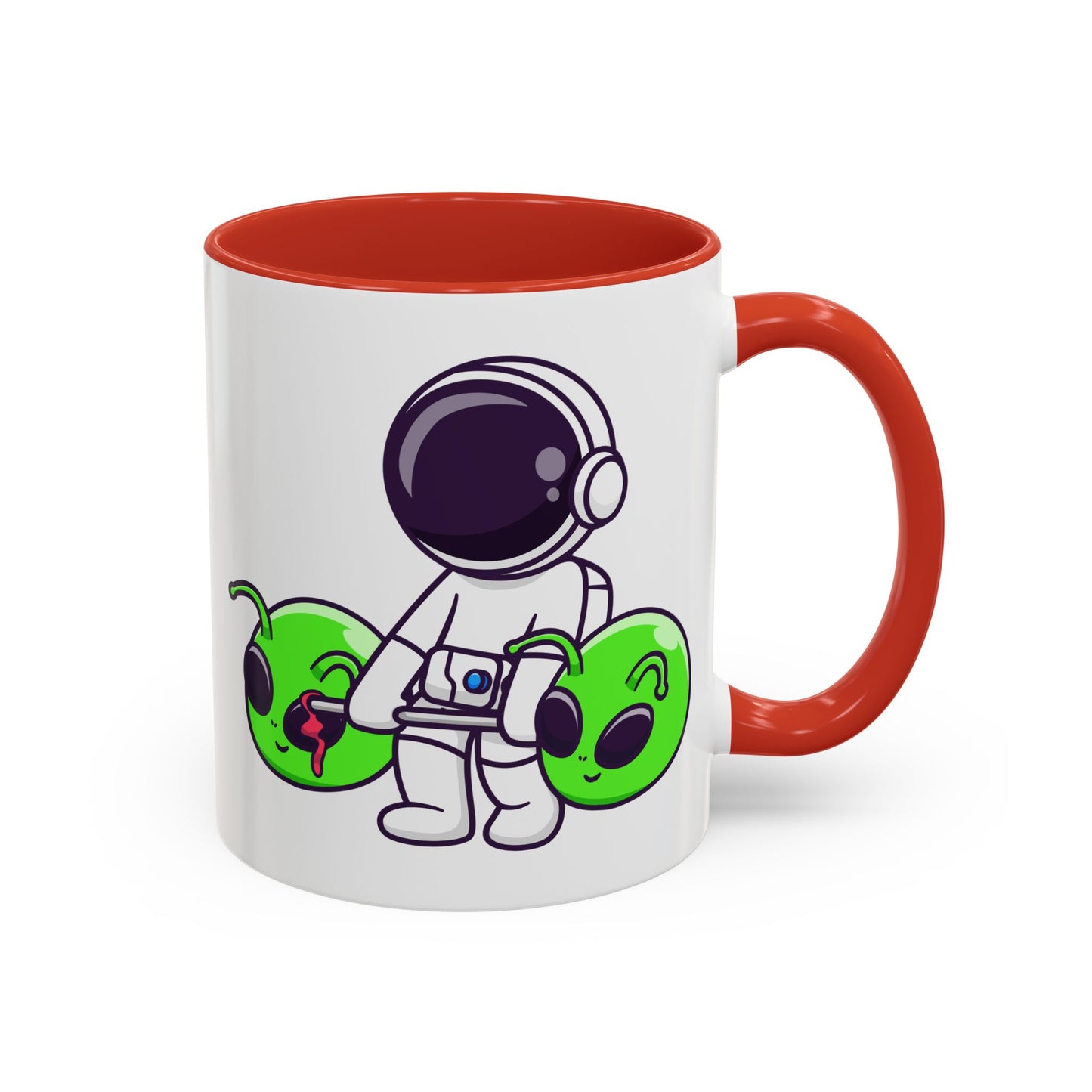 Alien Mug - Astronaut Lifting