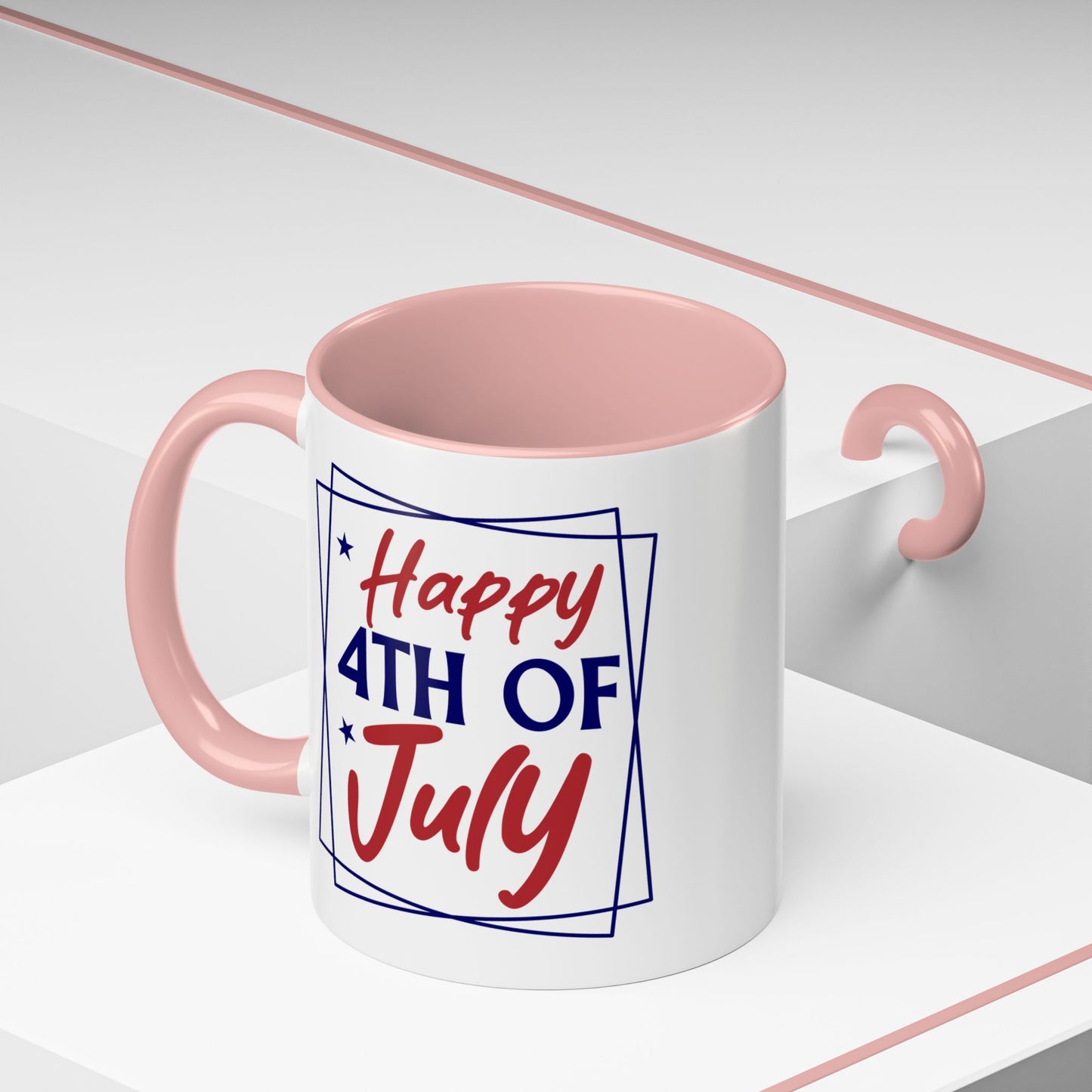 4th of July Mug - Happy Fourth of July Frames