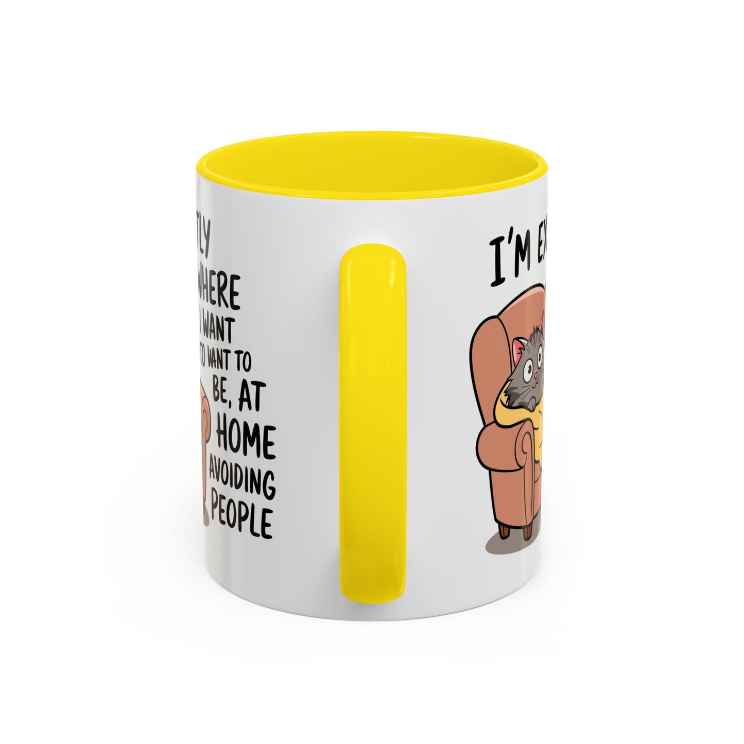 Animal Mug - I'm Exactly Where I Want To Be