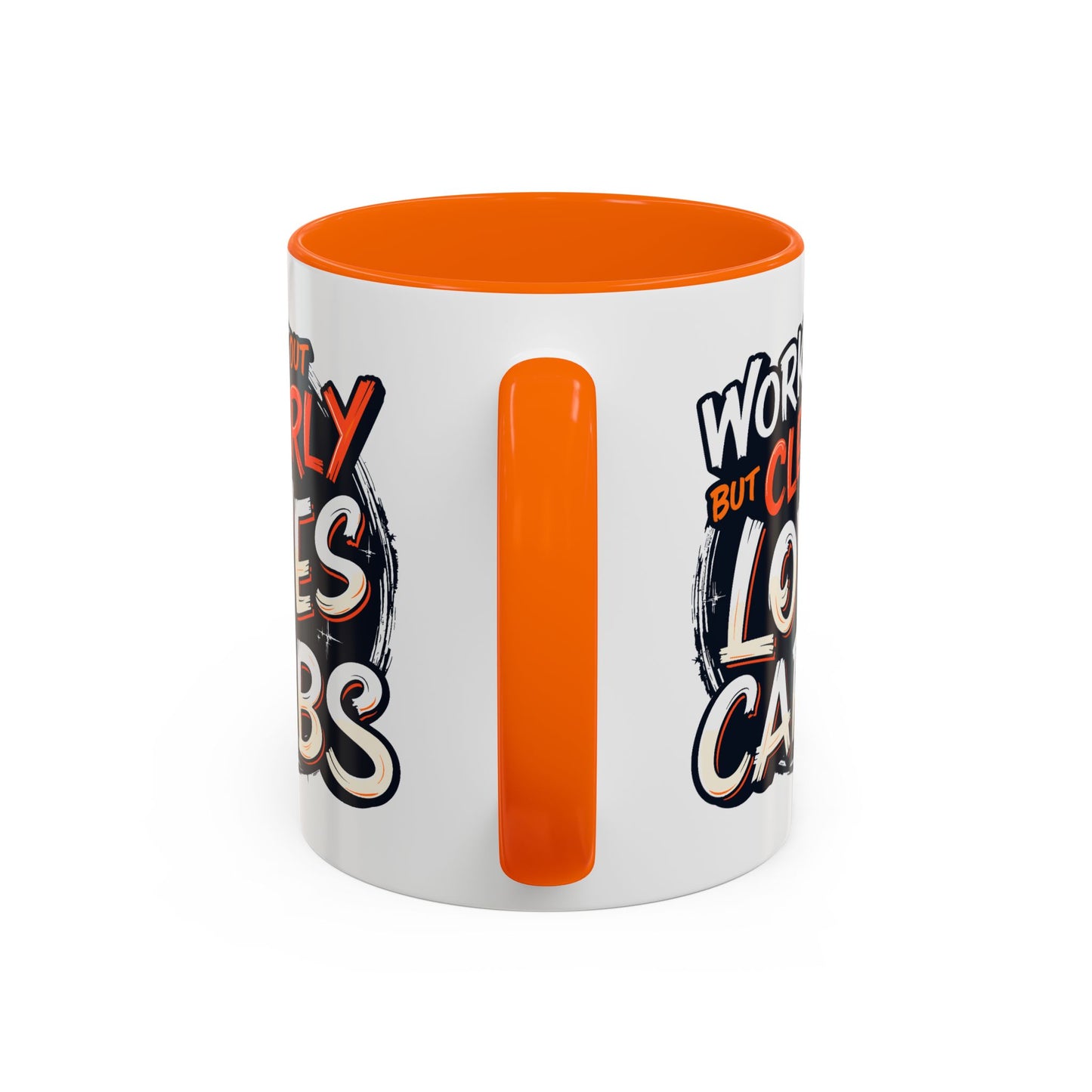 Adult Mug - Works Out But