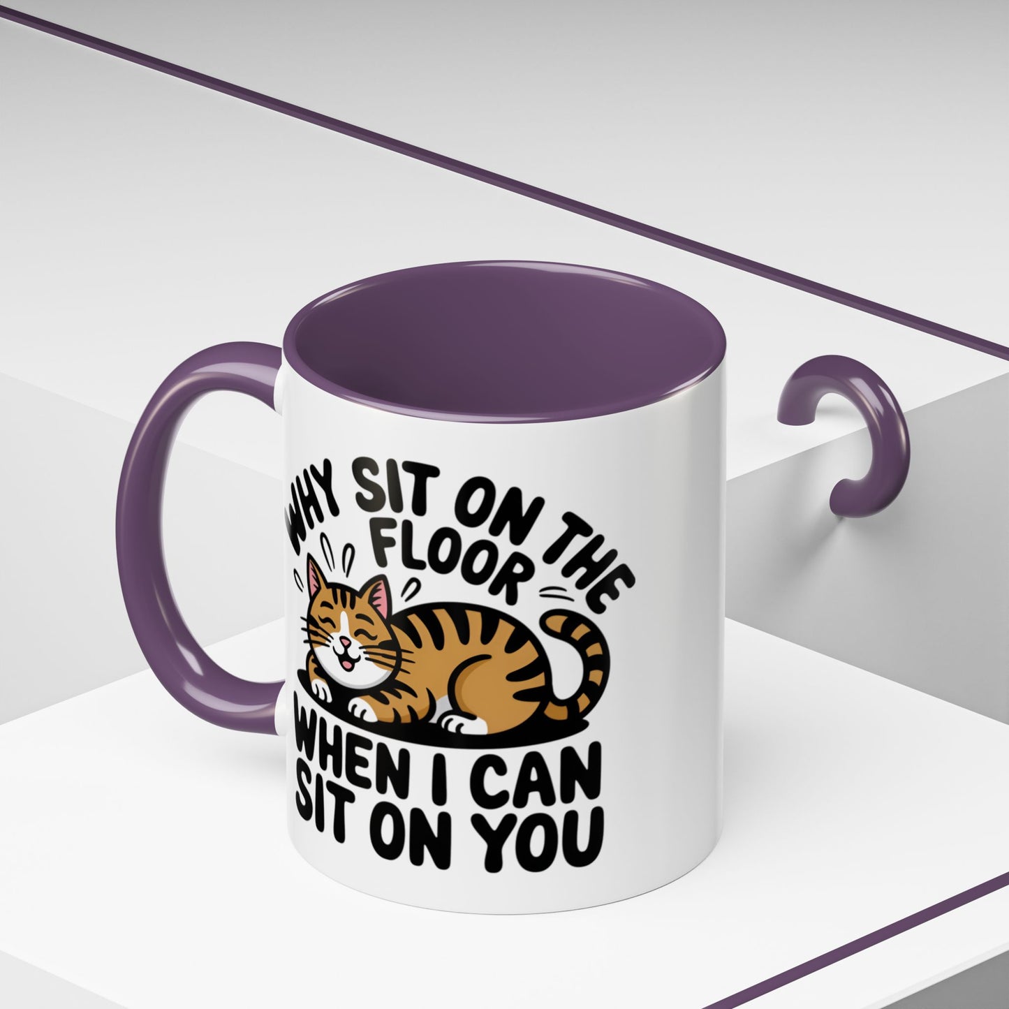 Animal Mug - Why Sit On The Floor