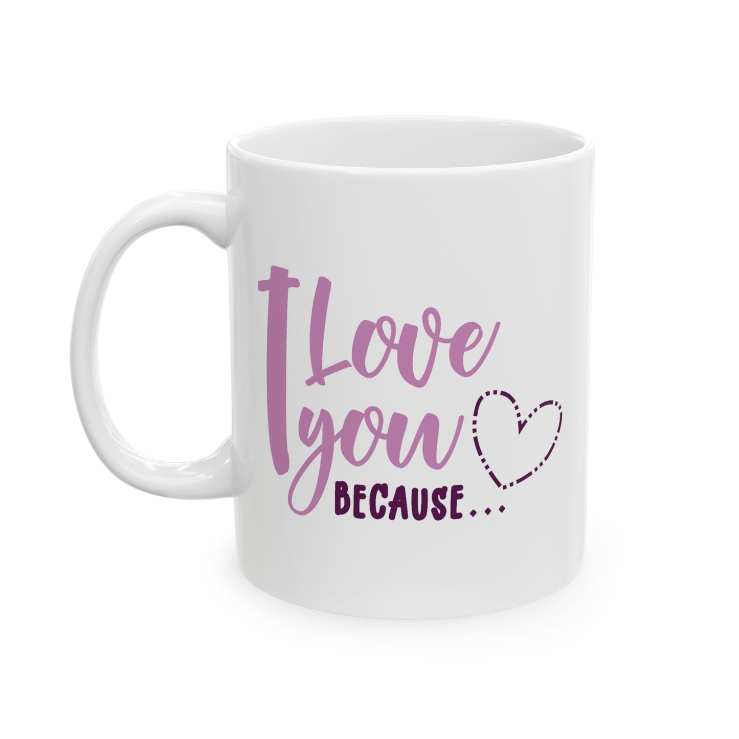 Anniversary Mug - I Love You Because