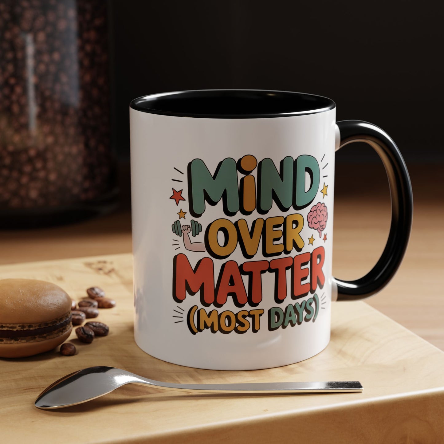Wellness Mug - Mind Over Matter Graphic