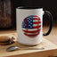4th of July Mug - Baseball American Flag