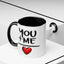 Anniversary Mug - You and Me Red Heart
