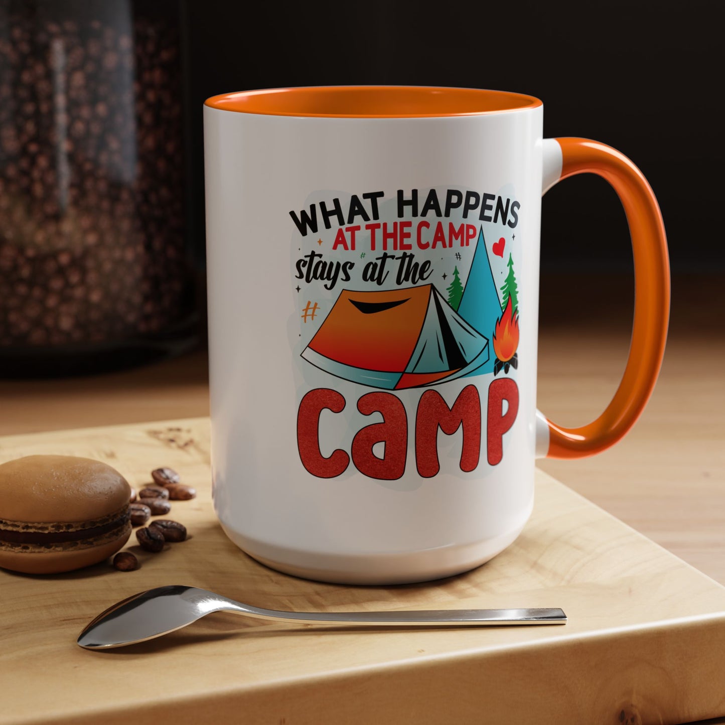 Adventure Mug - What Happens At The Camp