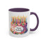 Birthday Mug - Happy Birthday Large Cake With...