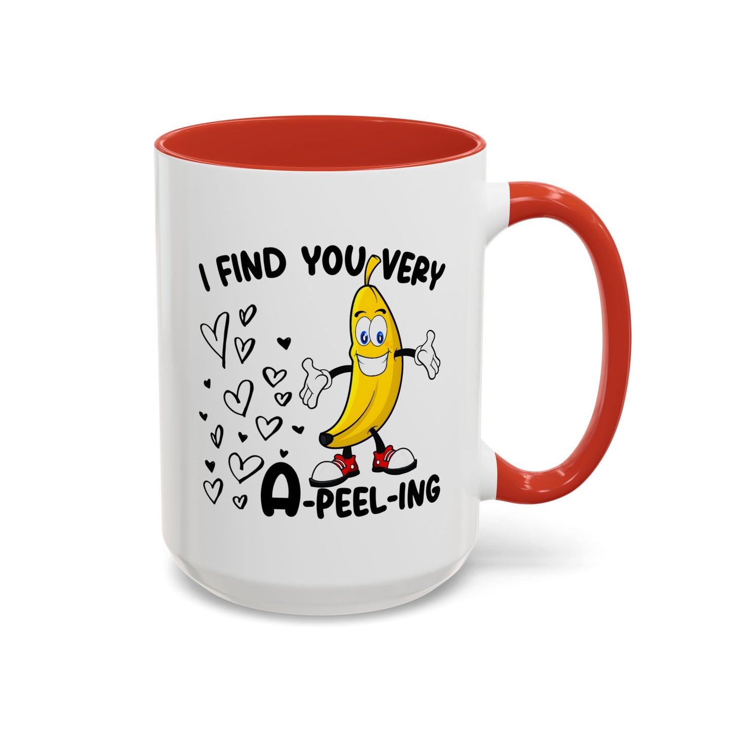 Adult Mug - I Find You Very A-Peel-Ing