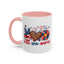 4th of July Mug - Peace Love America